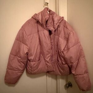 Arizona Jean Company Pink Puffer Jacket